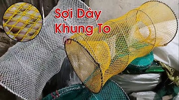 Lồng Lò Xo 30x60cm Sợi 9 Dày - Chuyên Bẫy Ốc , Ếch , BaBa , Rùa , Lươn , Trạch , Tôm , Cua , Cá