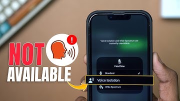Fix Voice Isolation Not Available on iPhone | How to Enable Voice Isolation