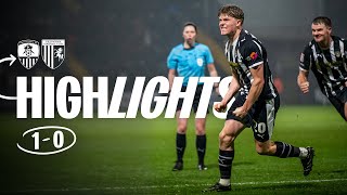 Highlights Notts County 1-0 Gillingham