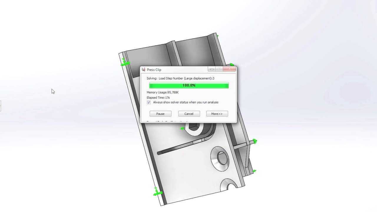 SOLIDWORKS Simulation 2017 - YouTube