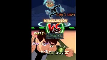Cartoon Network vs Nickelodeon 『 Part 2 』#viral #cartoon #1v1 #song