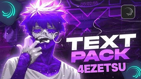 Make a professional glitch text animation in Alight Motion! RGB split, #editvideo #edit #capcutedit 