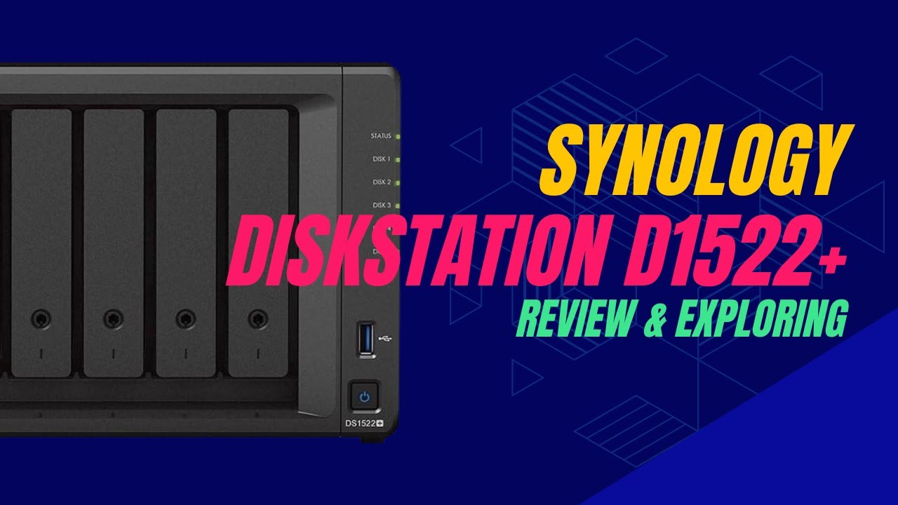 Diving into the Synology D1522+: A Powerhouse 5-Bay NAS! - YouTube