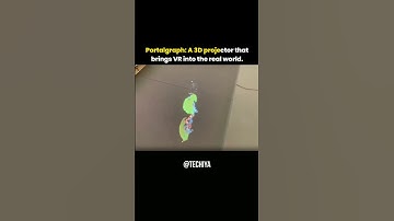 Portalgraph: A 3D Projector That Brings VR into Real Life! #nextgentech #3dprinting