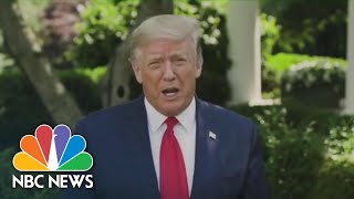 Trump To Global Vaccine Summit: ‘Let’s Get The Answer’ To Defeating Coronavirus | NBC News NOW