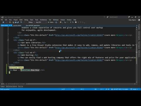 RenderSection Method -