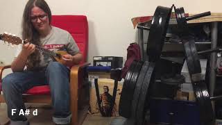 Baglamas blues in F A d