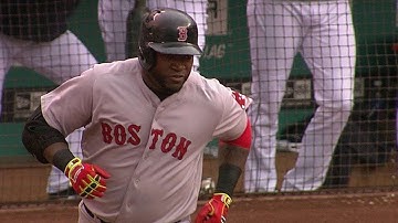 Papi rips a two-run homer to open scoring