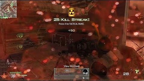 MW2 in 2025 - Double Nuke Fail on Highrise Domination using INTERVENTION