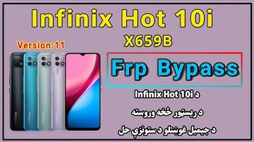 Infinix Hot 10i (X659B) Android 11 Bypass/Frp finally solution without pc