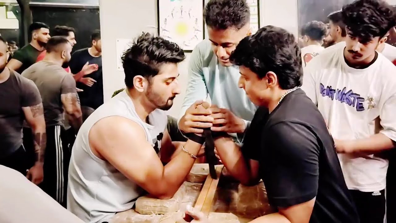 akhil sen Arm Wrestling 70 to 80 kg category