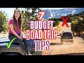 7 Super Simple Ways to Save Money on Road Trips (ROAD TRIP ON A BUDGET)