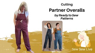 Cutting Partner Overalls by Ready to Sew Patterns