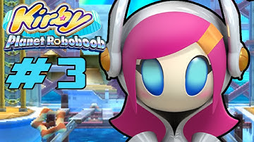 Kirby: Planet Robobot 3DS - 100% Walkthrough Part 3 Meta Knightmare Returns Lvl 3