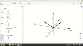 Puntos y vectores en Geogebra