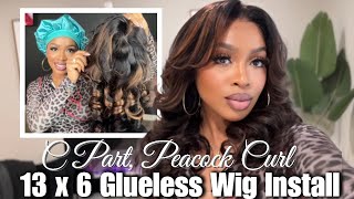Wait… This Glueless Wig Came PRE-Curled, Parted W/ Baby Hair?! 😍 13x6 Full Lace Wig | Ashimary Hair