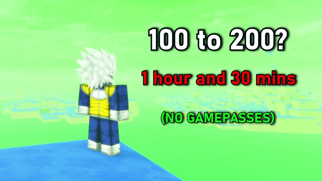 Path to Power (Roblox) 100 to 200 (Namek)