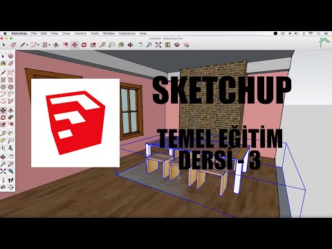 SketchUp Temel Eğitim Dersleri - 3