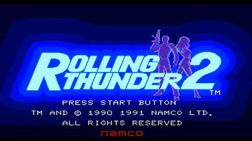 Rolling Thunder 2 (Mega Drive) Stage 1