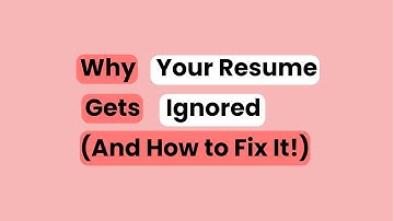 🎯 Why Your Resume Gets Ignored (And How to Fix It!)