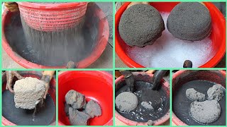 Sandy ⚫ Charcoal ⚫ Super Duper Soft And Silky Bowls Dry/ Water Crumbling 💦