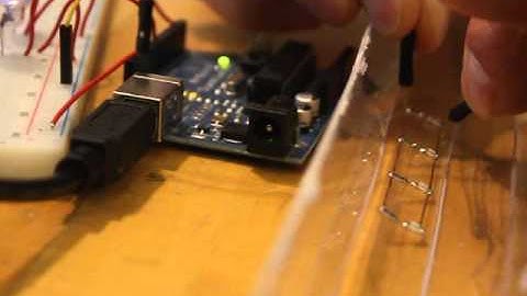 beat detection with Arduino+processing on a simple vinyl LED circuit