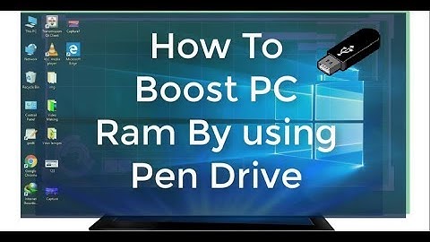 How To Use a USB Pen Drive as RAM (Windows 10/8/7)