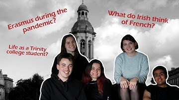 FAQ ERASMUS!!! Studying in Trinity College, living in Ireland... (in English with French subtitles!)
