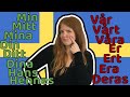 How to say MINE in Swedish and more - Swedish possessive pronouns - Learn Swedish in a Fun Way!