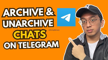 HOW TO ARCHIVE AND UNARCHIVE CHATS ON TELEGRAM