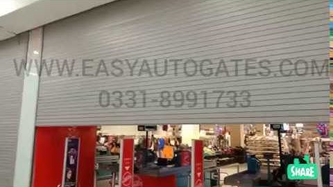 Automatic Aluminium remote control Shutter install service