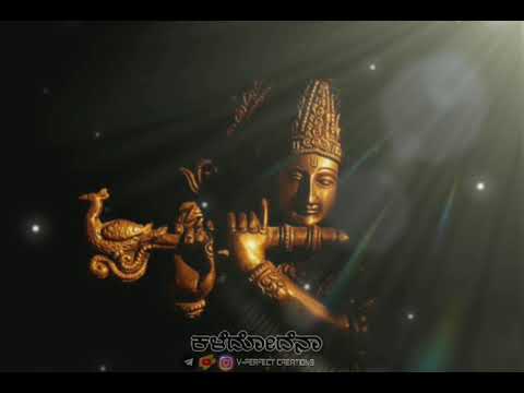  krishna  KOLALAADE NAA  KANNADA STATUS  KRISHNA JANMASHTAMI   V perfect creations