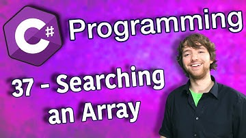C# Programming Tutorial 37 - Searching an Array