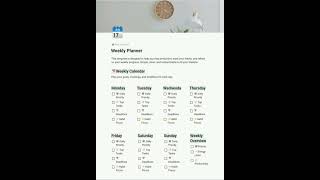 The Simplest Notion Weekly Planner You Need (2025)