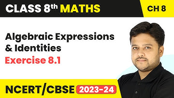 Algebraic Expressions and Identities - Exercise 8.1 | Class 8 Maths Chapter 8