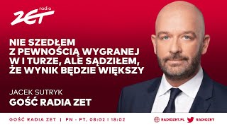 Jacek Sutryk: Nie szedłem z pewnością wygranej w I turze, ale sądziłem, że wynik będzie większy