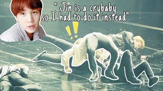The secret behind the I’m fine choreography | Yoongi exposes Jin??