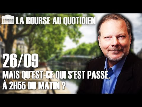 Bourse au Quotidien - Mais qu'est-ce qui s'est passé à 2h55 du matin ?