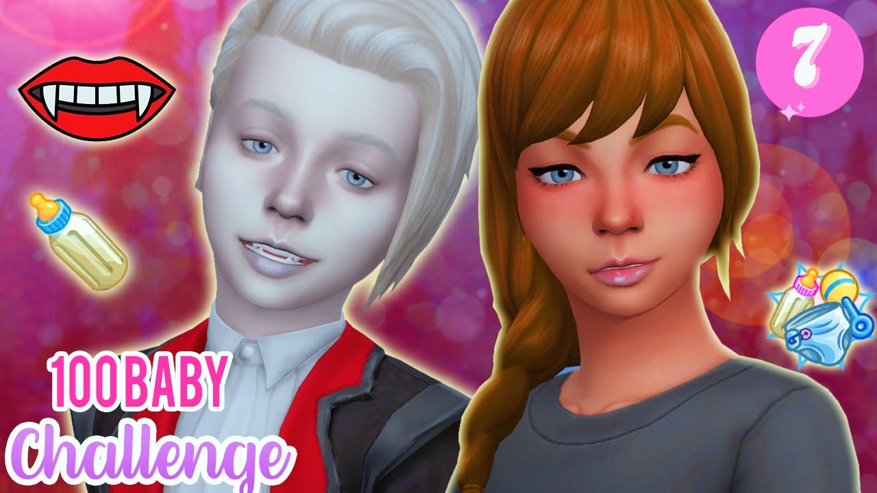 ¡MIS BEBÉS VAMPIROS CRECEN! 🧛🧛‍♀️ // 100 Baby Challenge (7)