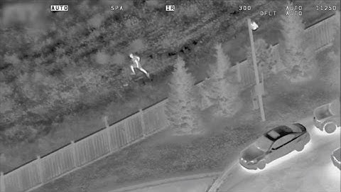Chopper Video Shows Pilot Directing Cops to Teen Who Pointed Laser at Him