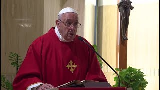 Pope in Santa Marta: the devil sows hatred in the world