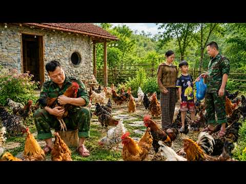 The veteran and the homeless boy reunited, and the veteran expanded the farm to include chickens.