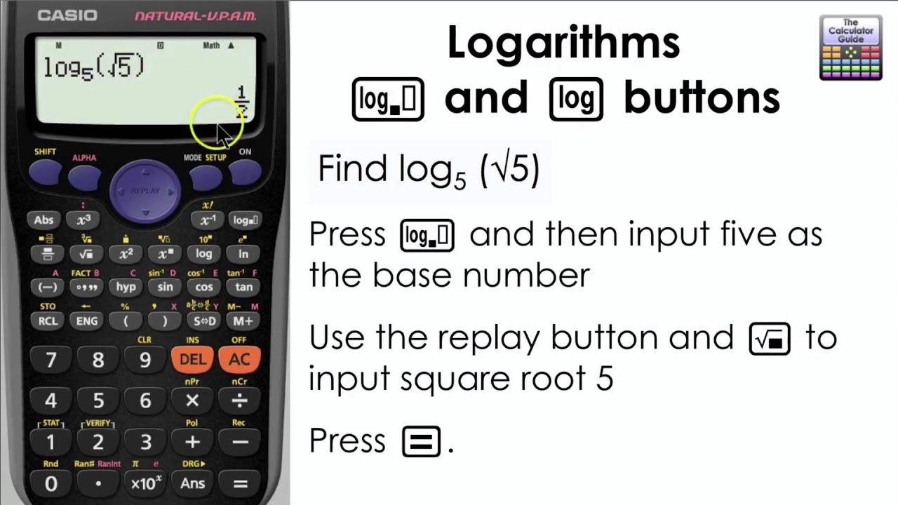 How to Use Log on a TI-83