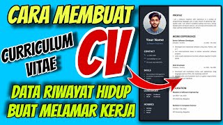 How to Create a Professional and Cool CV for Job Applications Using Canva