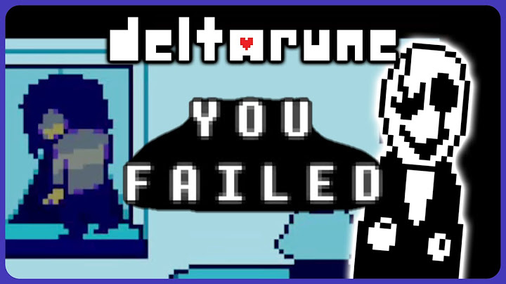 INSANE Secret Gaster PlayStation credits - Deltarune Chapter 4