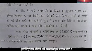 Advanced Financial Accounting Question Paper of B.com Kuk Ten years Questions Paper Ravinder