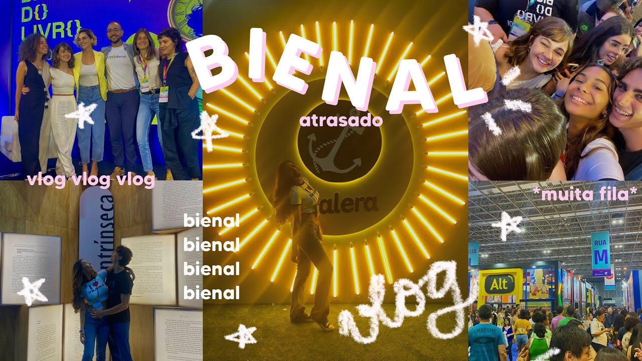 VLOG BIENAL - bienal foi embora mas eu não fui embora da bienal