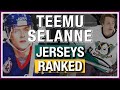Teemu Selanne Jersey Rankings (all 18 NHL sweaters!)