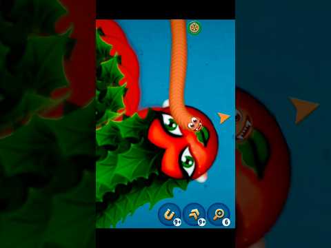 worms zone pro slither snake top #01 worms zone best video rank #01 #shorts #worms #snake #top