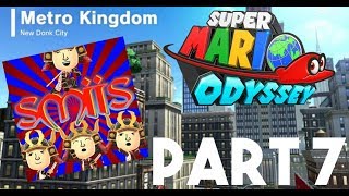 Lets Play Super Mario Odyssey Part 7: Metro Kingdom For Real